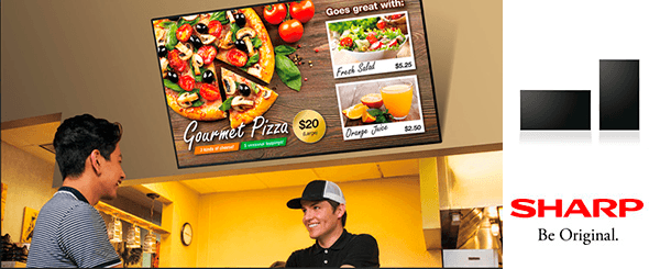 Профессиональные мониторы Sharp серии PN-R – рамка тоньше на 50%