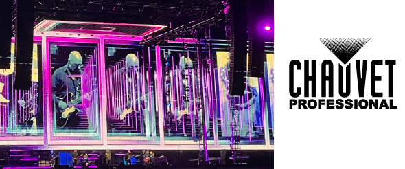 Пол Нормандейл озаряет Oasis с помощью 280 приборов CHAUVET Professional