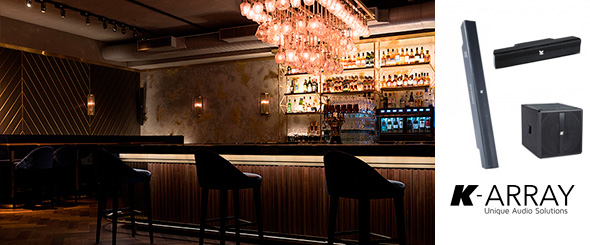 Элегантный лаунж-бар NOI Lounge выбирает K-array