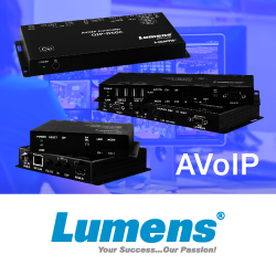 Lumens запускает продуктовую линейку AVoIP 4K / 1080p - prev