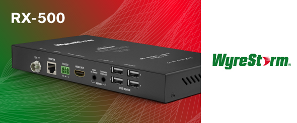 Новый приёмник HDBaseT 2.0 – WyreStorm RX-500