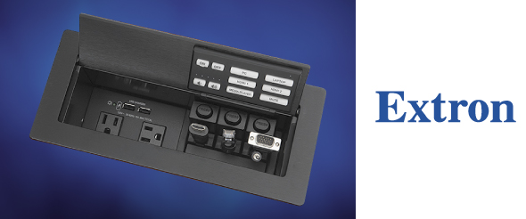 Сетевая кнопочная панель Extron NBP 1200C объединяет в себе AV‑подключения, возможность передачи питания и интуитивное управление системой, – всё в одном устройстве с монтажом в мебель.