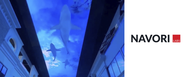 Возможности DooH в огромном торговом центре реализованы на многофункциональном ПО от Navori