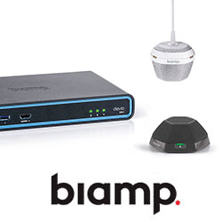 Biamp Devio – потолочная версия осовободит пространство на рабочем столе