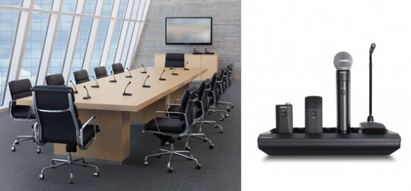 SHURE включает режим высокой плотности для беспроводной системы Microflex Wireless