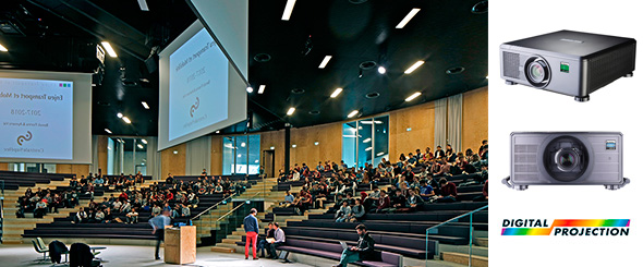 Лазерные проекторы Digital Projection в новом кампусе CentraleSupélec