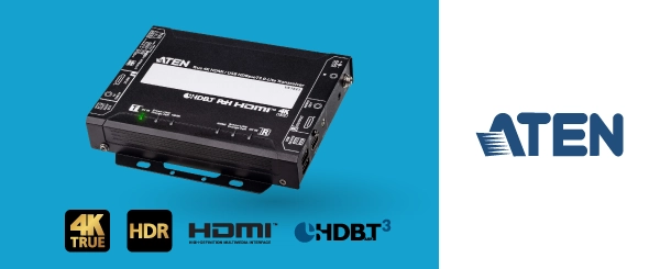 Новинка ATEN — приёмопередатчик True 4K HDMI / USB HDBaseT 3.0 с PoH, фото-2