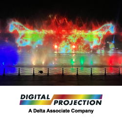 Мэппинг на фонтаны поразил зрителей благодаря 1-чиповым проекторам Digital Projection- анонс