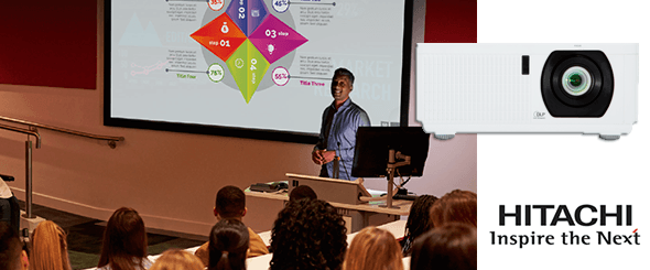 Новый лазерный проектор Hitachi LP-WU6500 со встроенным объективом