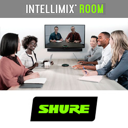 Shure представила ПО IntelliMix® Room на ISE2020 - анонс