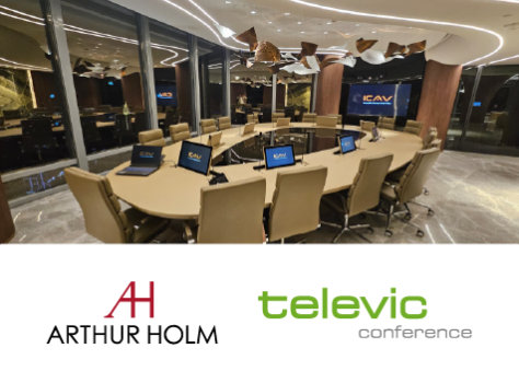 Мониторы Arthur Holm дополнили премиальный конференц-зал Бурдж-Халифы, prev