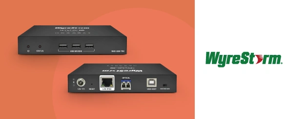 WyreStorm выпускает NHD-USB-TRX: приемопередатчик USB по IP для удлинения и коммутации устройств КМ