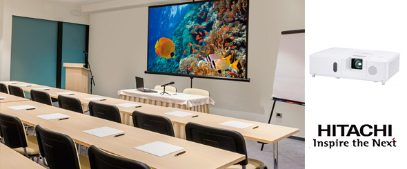 Новый сетевой портативный проектор Hitachi для офисов и учебных заведений по выгодной цене