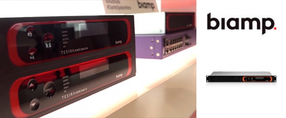 Расширение семейства Biamp TesiraFORTÉ для небольших помещений