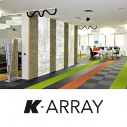 Аккустическими системами K-Array оборудован Демонстрационный центр Epson в Милане.