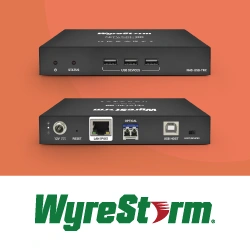 WyreStorm выпускает NHD-USB-TRX: приемопередатчик USB по IP для удлинения и коммутации устройств КМ, анонс