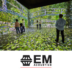 Погружение в искусство с EM Acoustics в лондонском центре Frameless- анонс