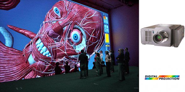 Школа Моделирования и Визуализации Глазго рекомендует проектор INSIGHT Laser 4K