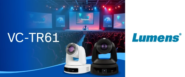 Lumens расширяет возможности слежения за спикером с 4K PTZ-камерой VC-TR61