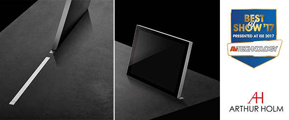 Выдвижные мониторы Arthur Holm DB2 удостоены награды ISE «Best of Show»