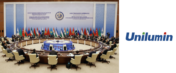 Светодиодные экраны Unilumin способствовали бесперебойной работе саммита ШОС в Самарканде