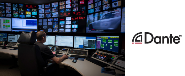 Dante Domain Manager от Audinate - последняя часть головоломки для вещательного центра Европы