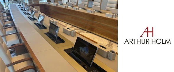 Индивидуальный подход Arthur Holm в зале заседаний совета директоров Qatar Petroleum District