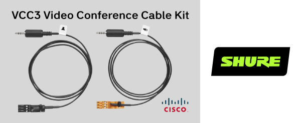 Набор аксессуаров для сетевых решений Shure сертифицирован Cisco