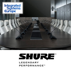 Инновационные решения Shure на ISE 2018