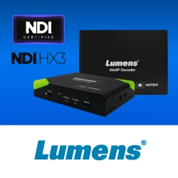 Новая линейка NDI-, IP- и USB-кодеров и конвертеров Lumens, анонс