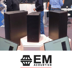 EM Acoustics представила две новинки R8 и R12 на выставке PLASA в Лондоне - анонс