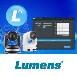 Lumens CamConnect – синхронизируйте микрофонные массивы и PTZ камеры- анонс