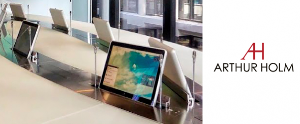 Выдвижные мониторы DynamicX2 установлены в BBVA