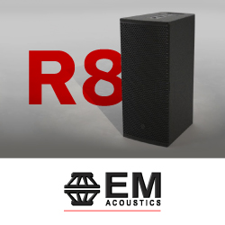 Прецизионная компактная пассивная акустическая система EM Acoustics R8-prev