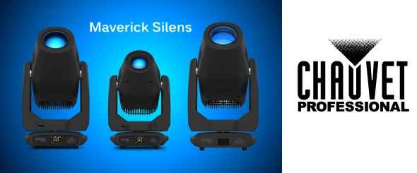 Maverick Silens от Chauvet-Professional: бесшумные прожекторы для объектов, где важна тишина