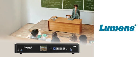 Медиапроцессор Lumens LC300S дополнен  4K-записью по 12G-SDI 