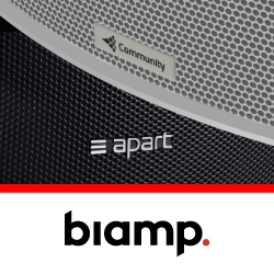 Biamp стала владельцем Community Loudspeakers и Apart Audio