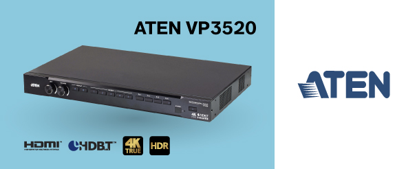 Новый 4K бесшовный матричный презентационный коммутатор с функцией управления от ATEN