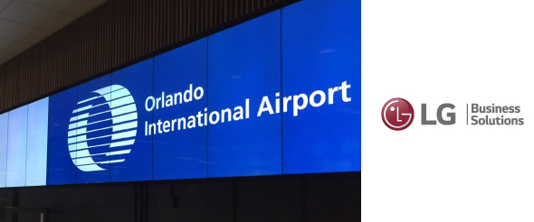 Видеостена из 700 дисплеев LG встречает гостей в аэропорту Орландо