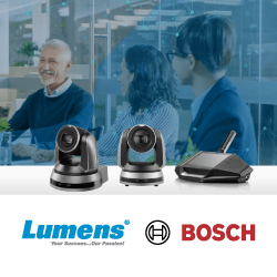 Интеграционное партнерство Lumens & Bosch в области профессиональных решений для конференций - анонс