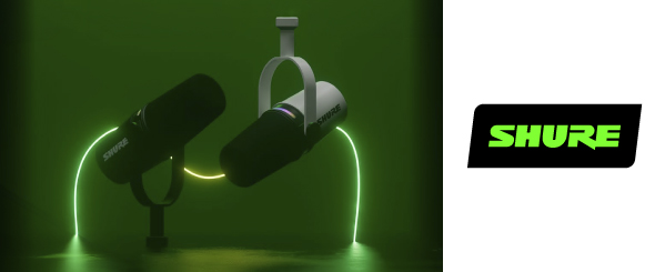 Микрофон Shure MV7+ для записи и потокового вещания нового уровня 