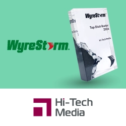 Компания Hi-Tech Media признана лучшим дистрибьютором WyreStorm в России и СНГ