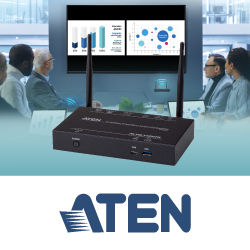 Новые беспроводные презентационные 4K-коммутаторы ATEN - анонс