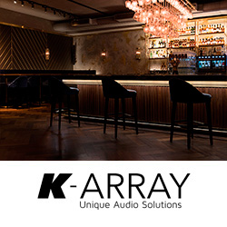 Элегантный лаунж-бар NOI Lounge выбирает K-array
