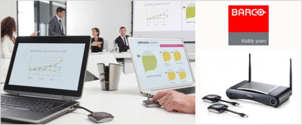 Компания Barco расширяет линейку устройств для совместной работы ClickShare