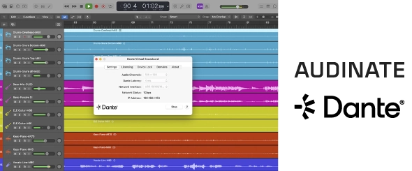 Audinate представляет виртуальную звуковую карту Dante Virtual Soundcard Pro 