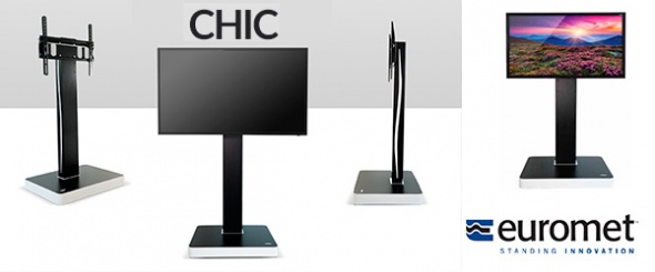 Chic, да и только, мобильная стойка для дисплеев Euromet