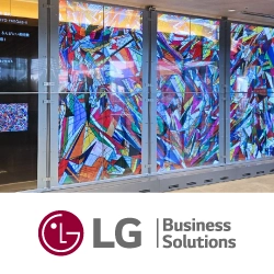 Масштабные прозрачные дисплеи LG стали главным событием нового коммерческого района Токио, анонс 