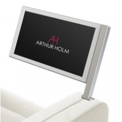 Новый выдвижной монитор Arthur Holm для встраивания в подлокотники кресел