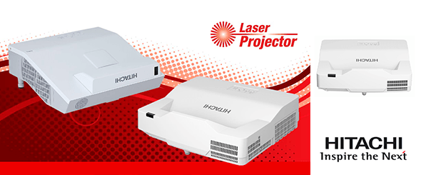 Hitachi демонстрирует новые лазерные проекторы с ультракоротким фокусным расстоянием